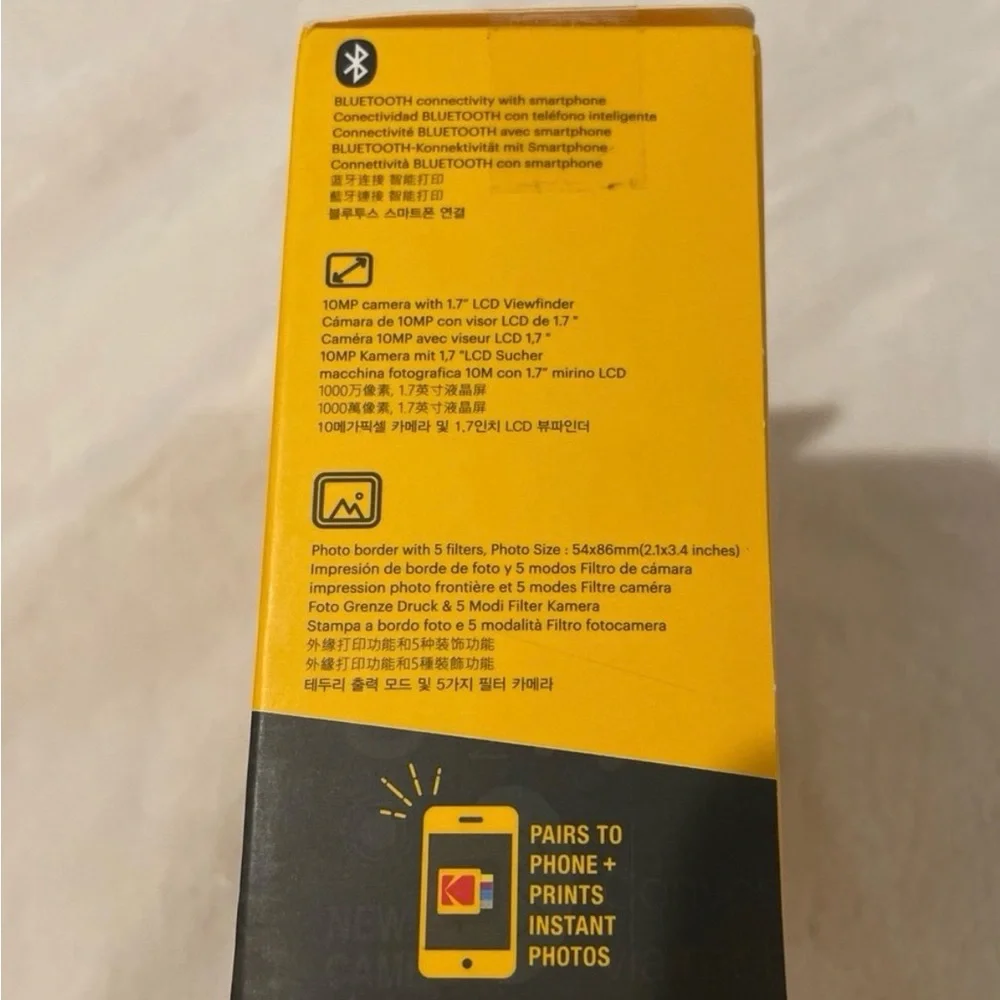 Kodak Instant 2-in-1 Camera - Bright Yellow